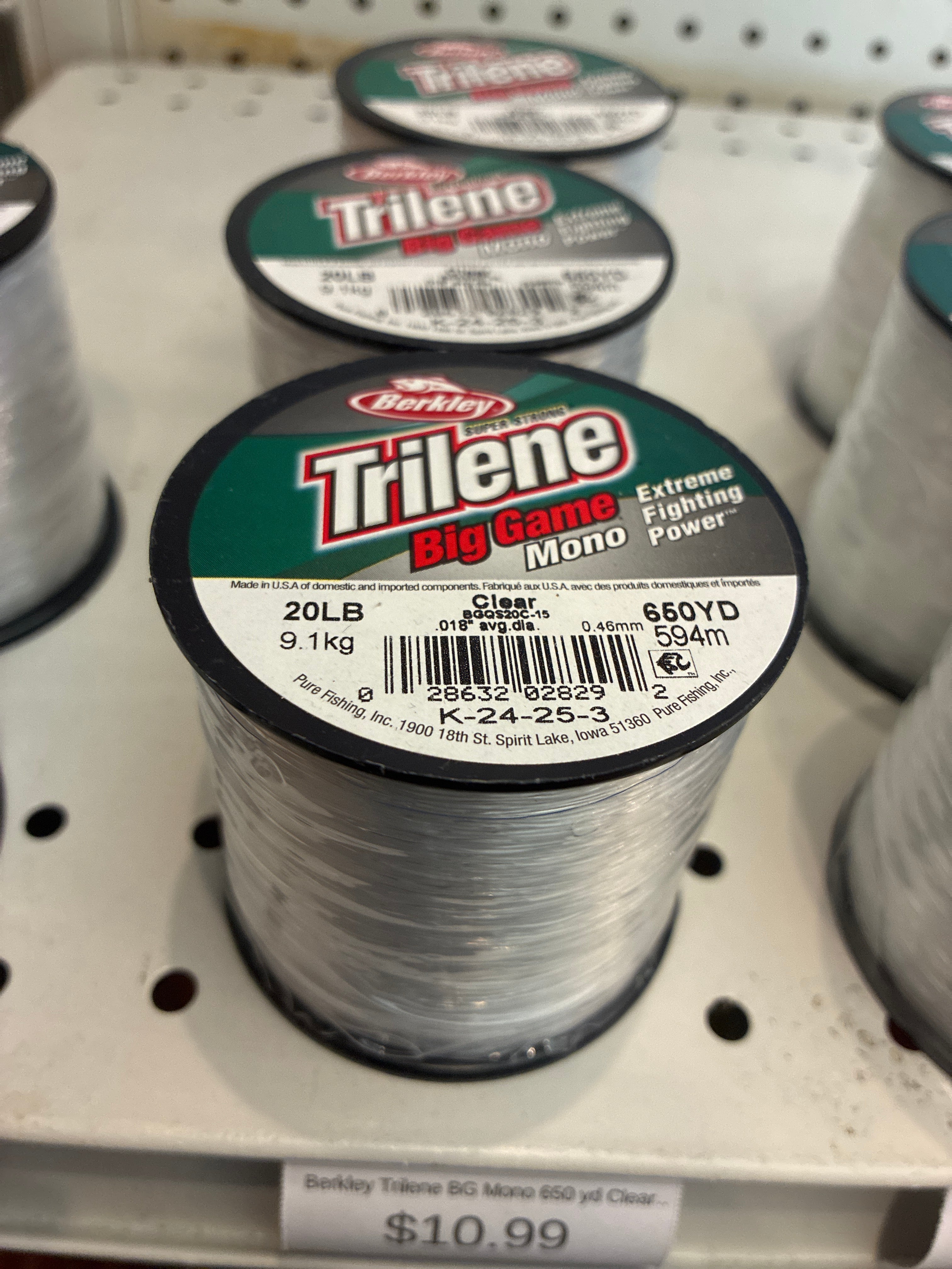 Berkley Trilene BG Mono 650 yd Clear 20 lb