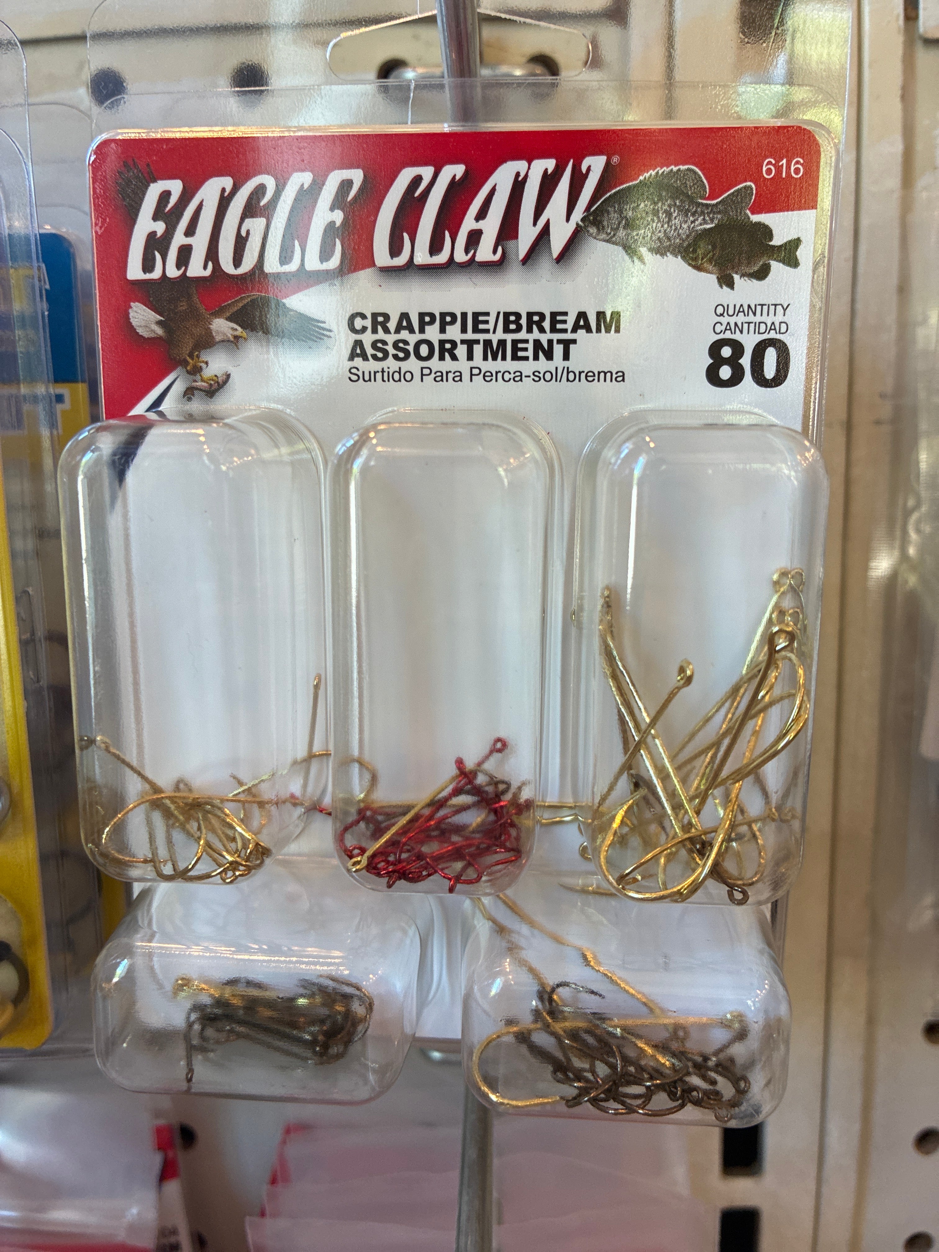 EA Hook Assortment Crappie/Bream Hooks 80pk