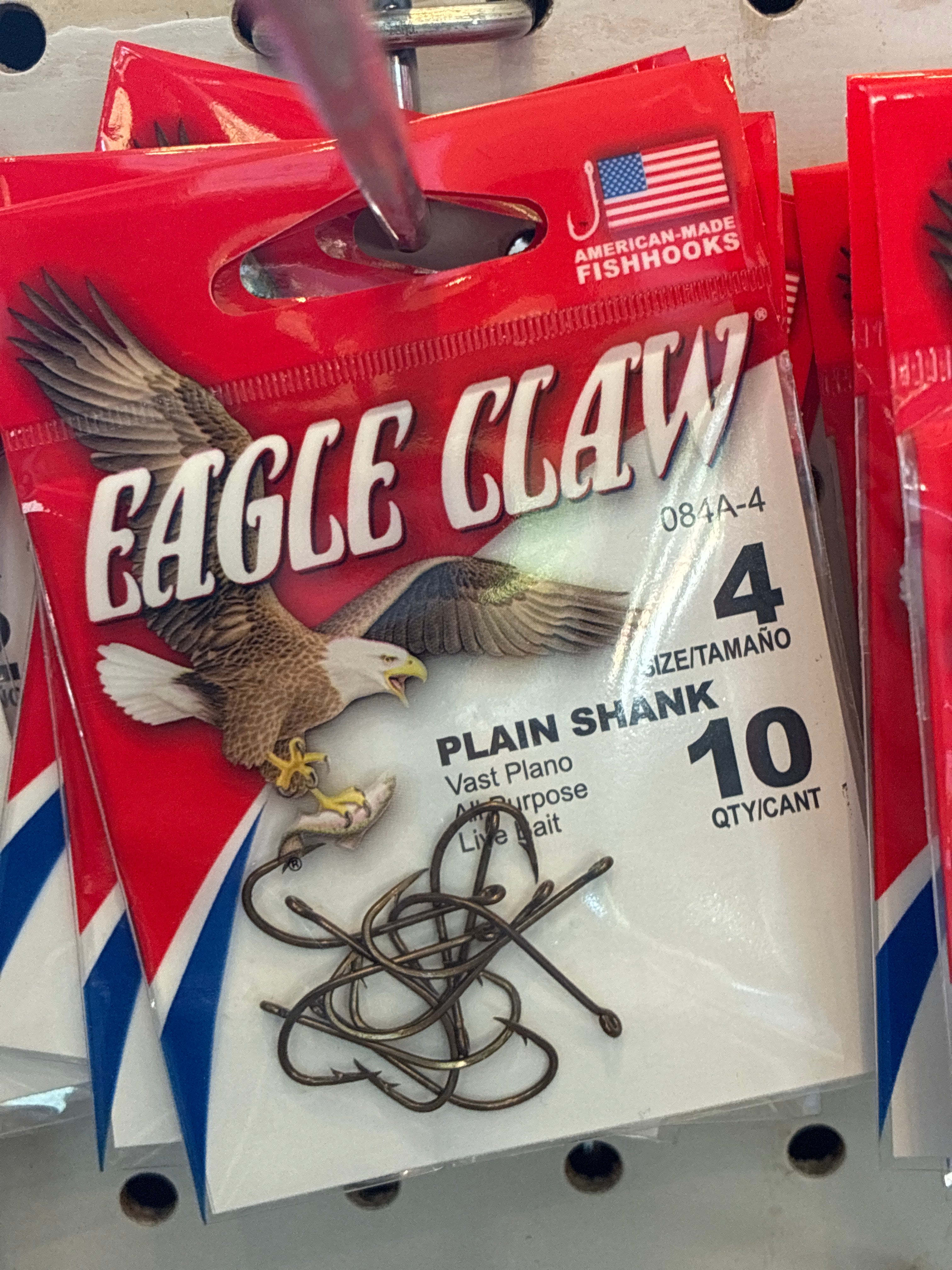 EA Plain Shank Offset #4 Bronze 10pk