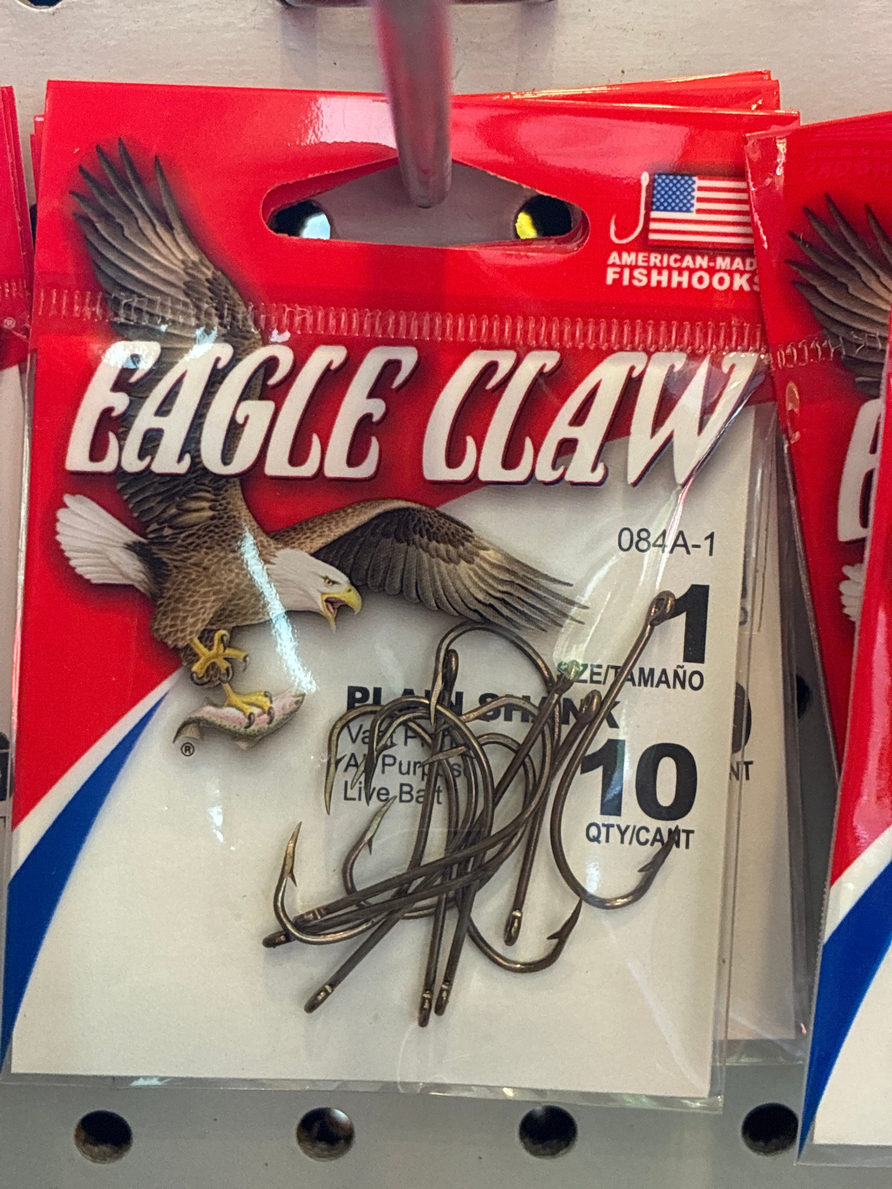 EA Plain Shank Offset #1 Bronze 10pk