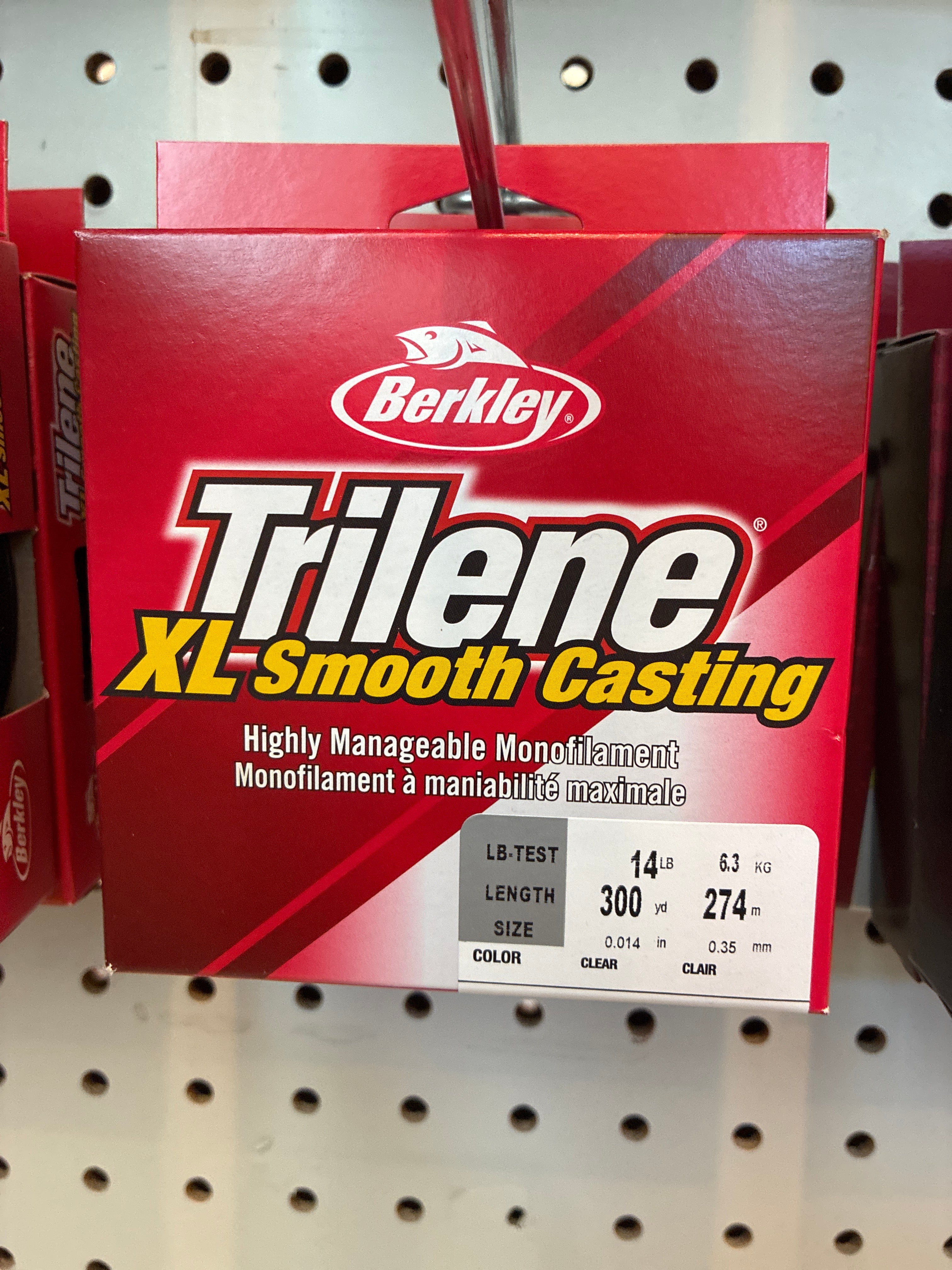 Berkley Trilene XL 300 yd Clear 14 lb