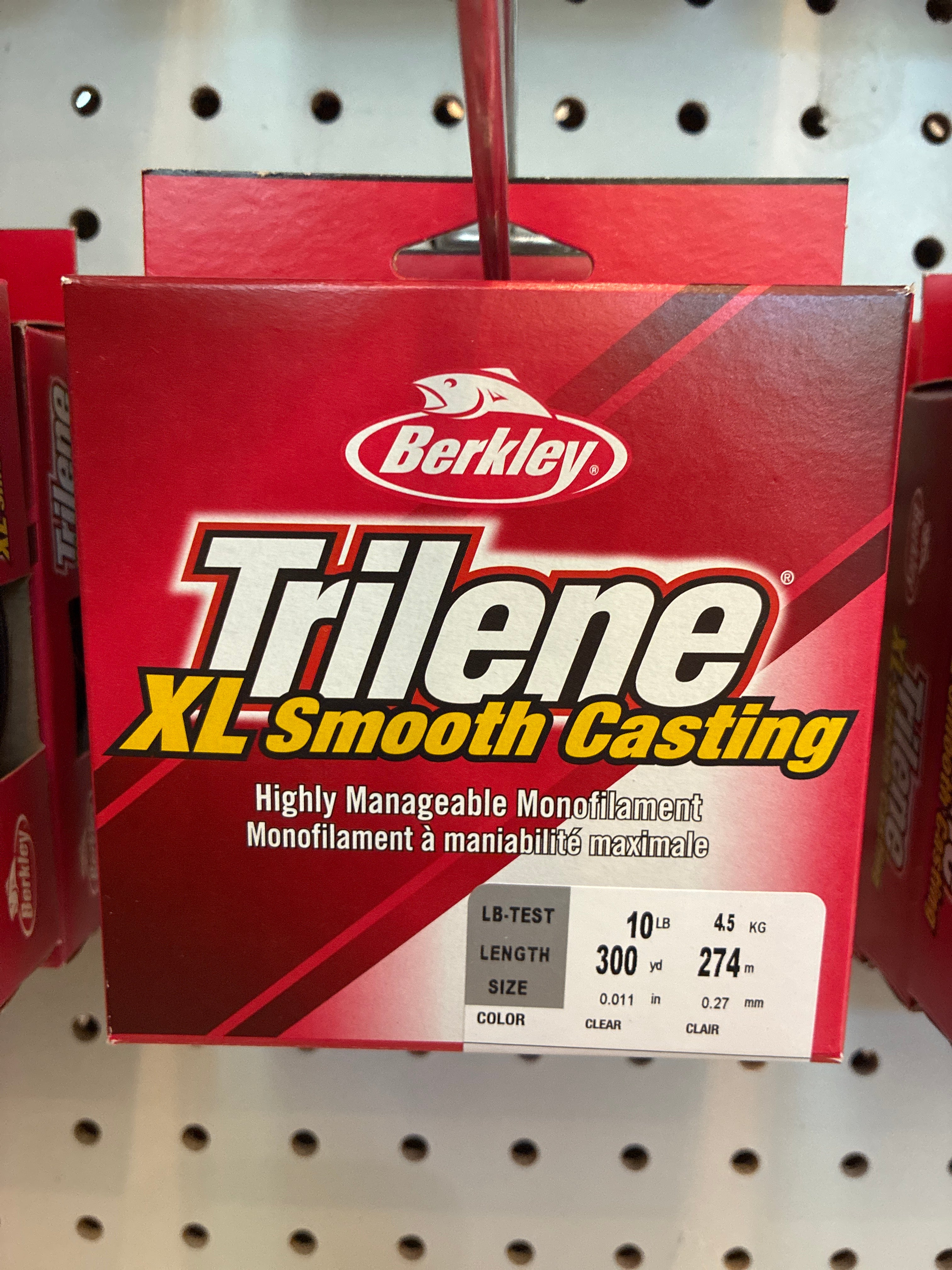 Berkley Trilene XL 300 yd Clear 10 lb