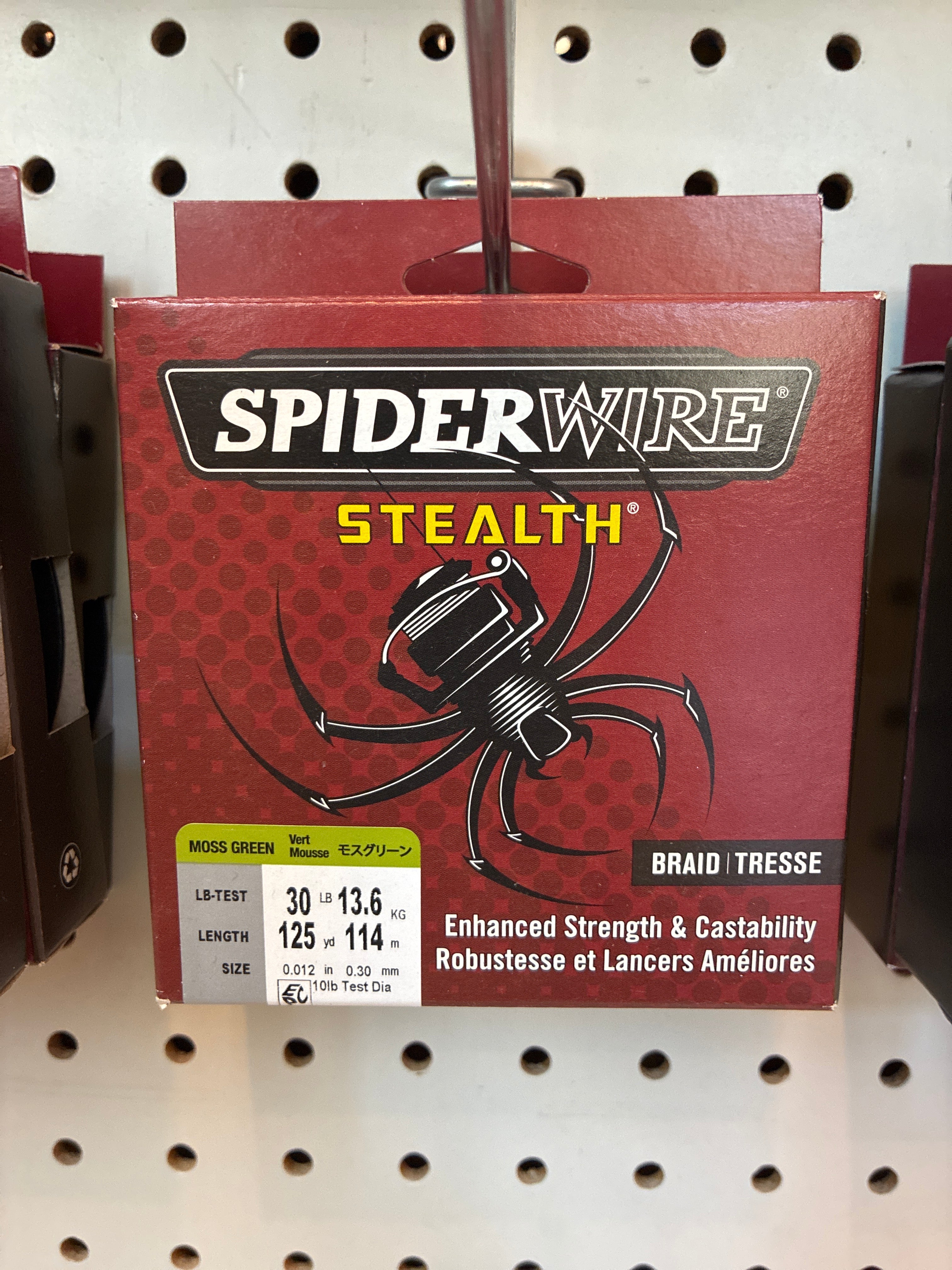 SpiderWire Stealth 125 yd Moss Green 30 lb