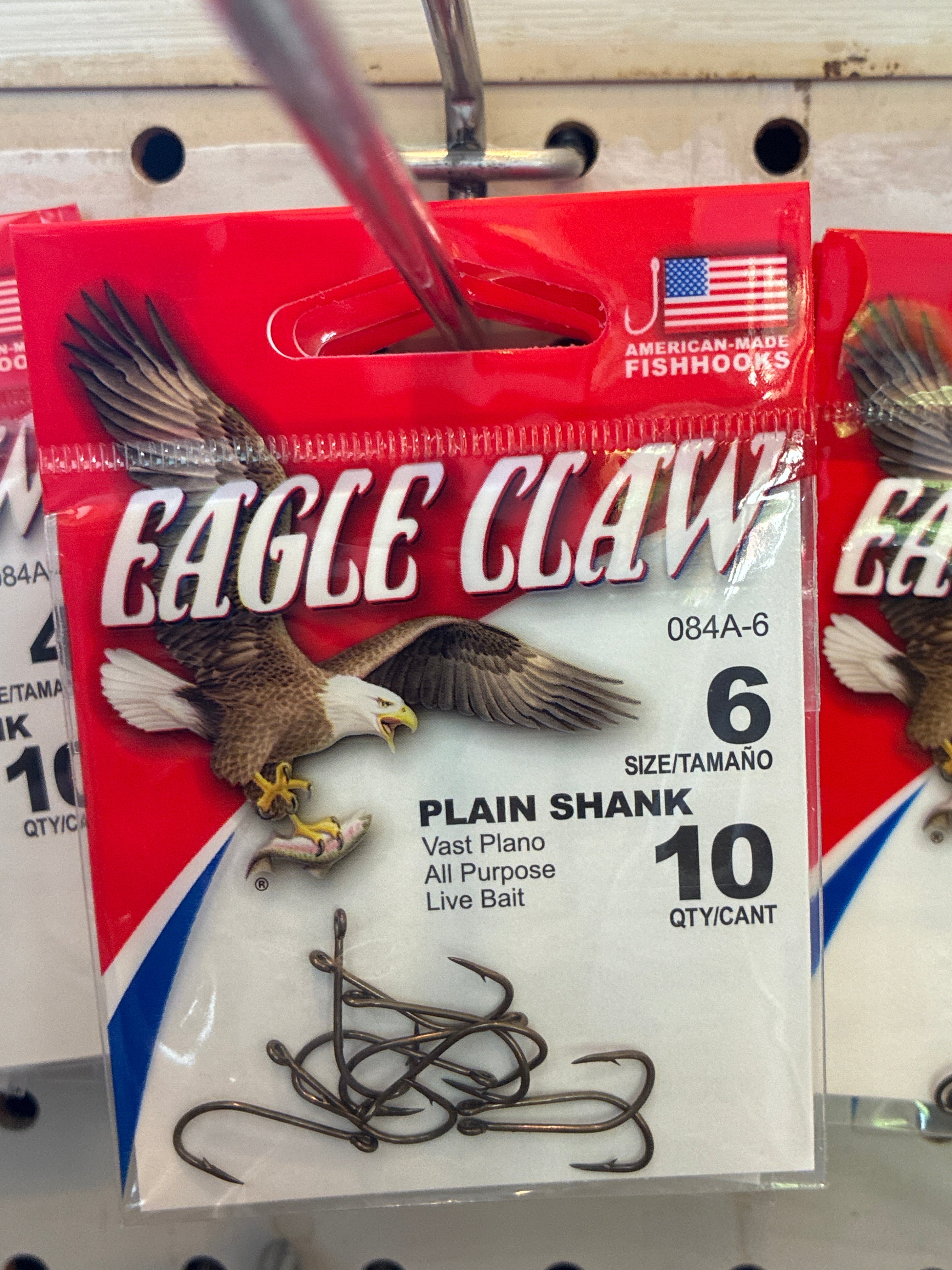 EA Plain Shank Offset #6 Bronze 10pk