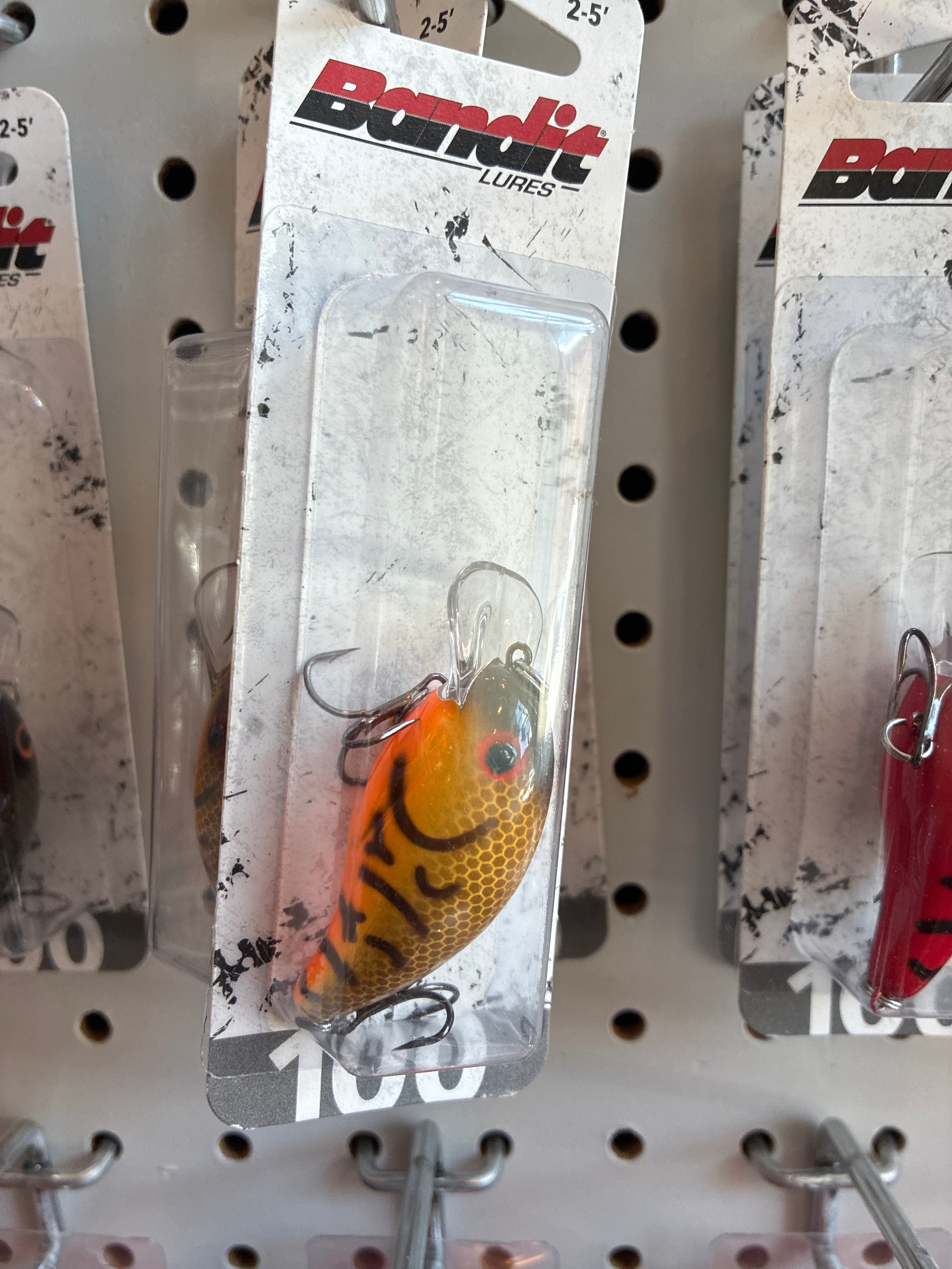 Bandit 100 Series 2'' Brown Craw/Orange Belly