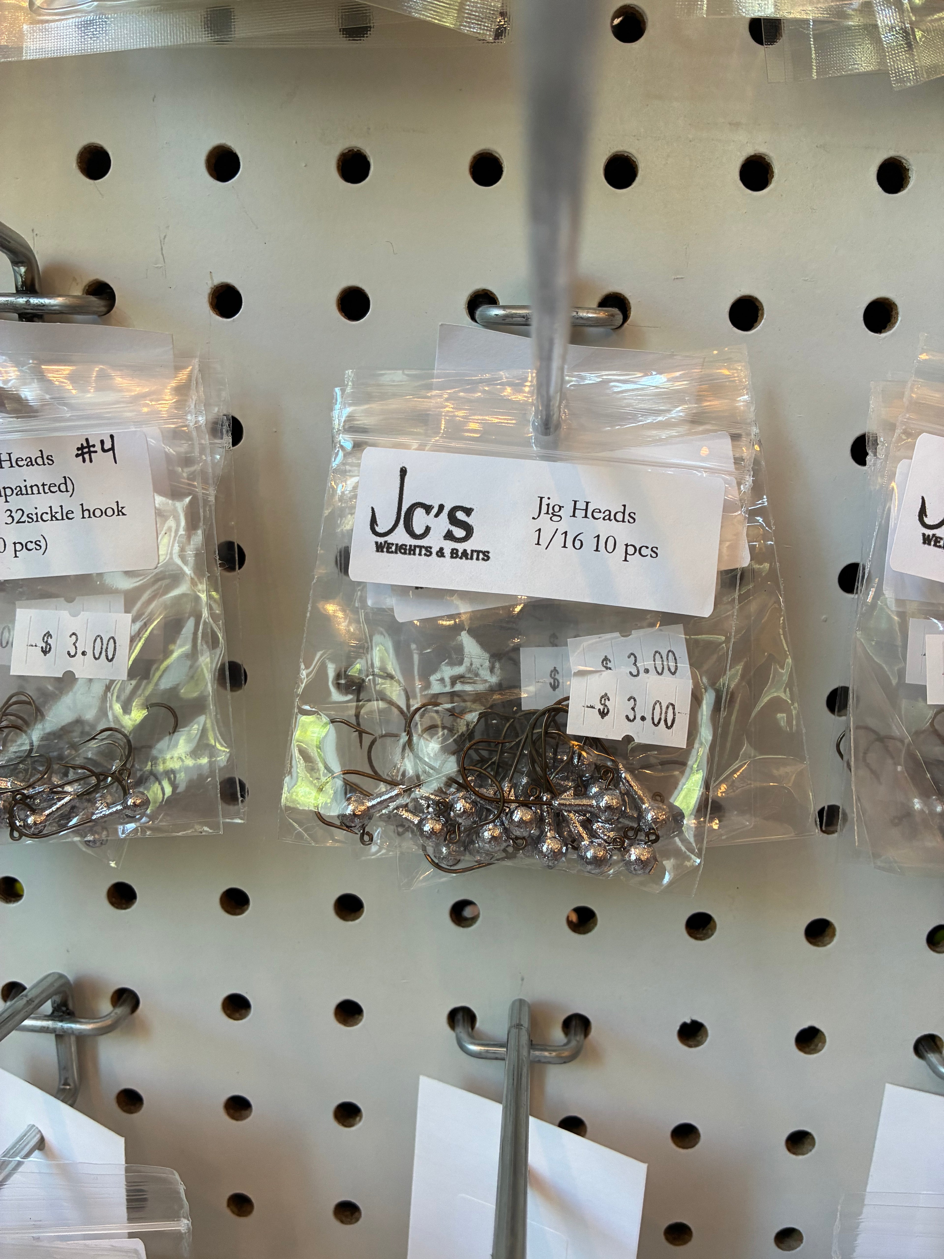 JC Weights Jig Head 1/16 #2