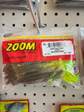 Zoom U-Tale 6'' Motoroil/Chartreuse 20pk