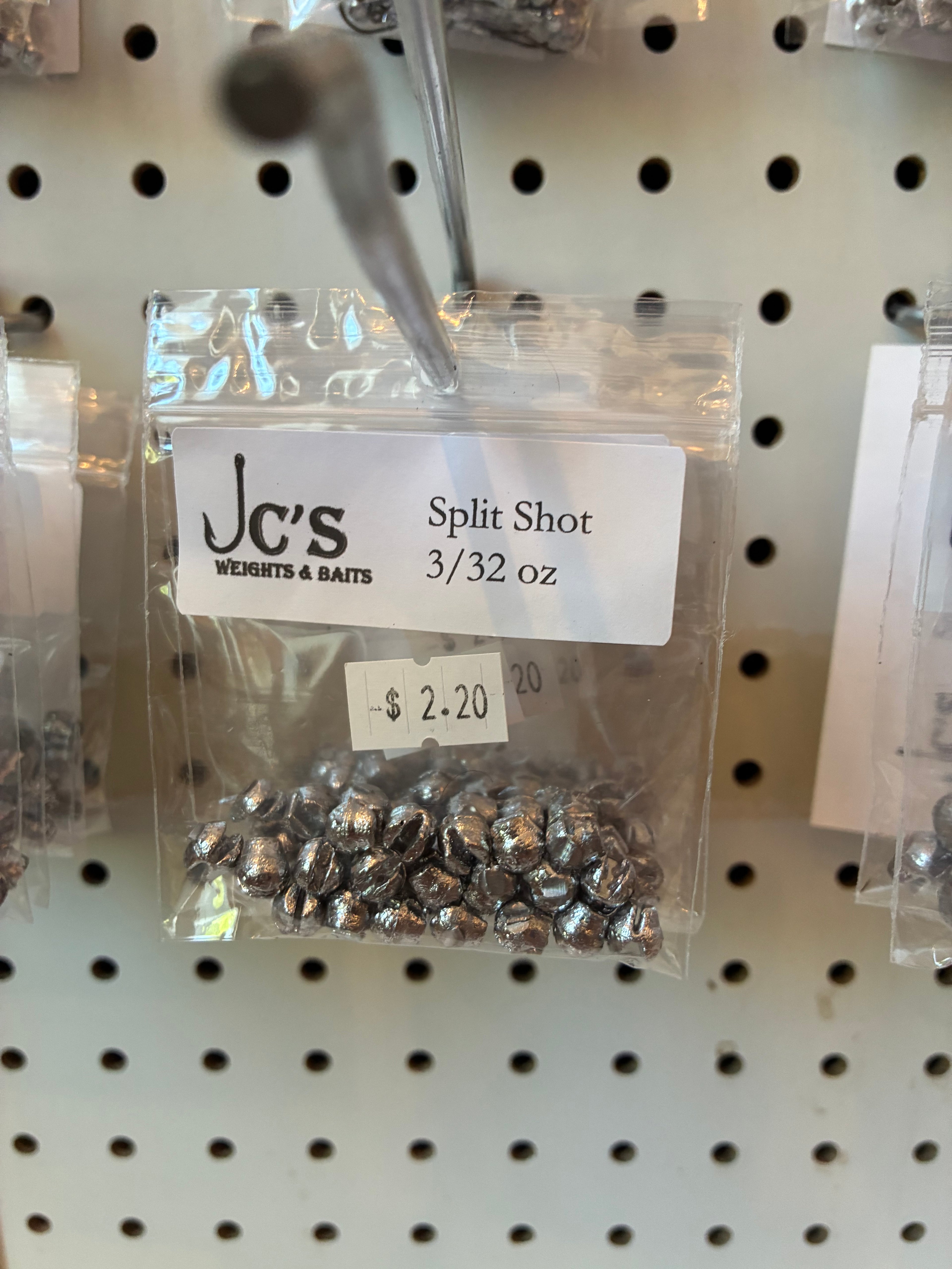 JC Weights 3/32 Split Shot