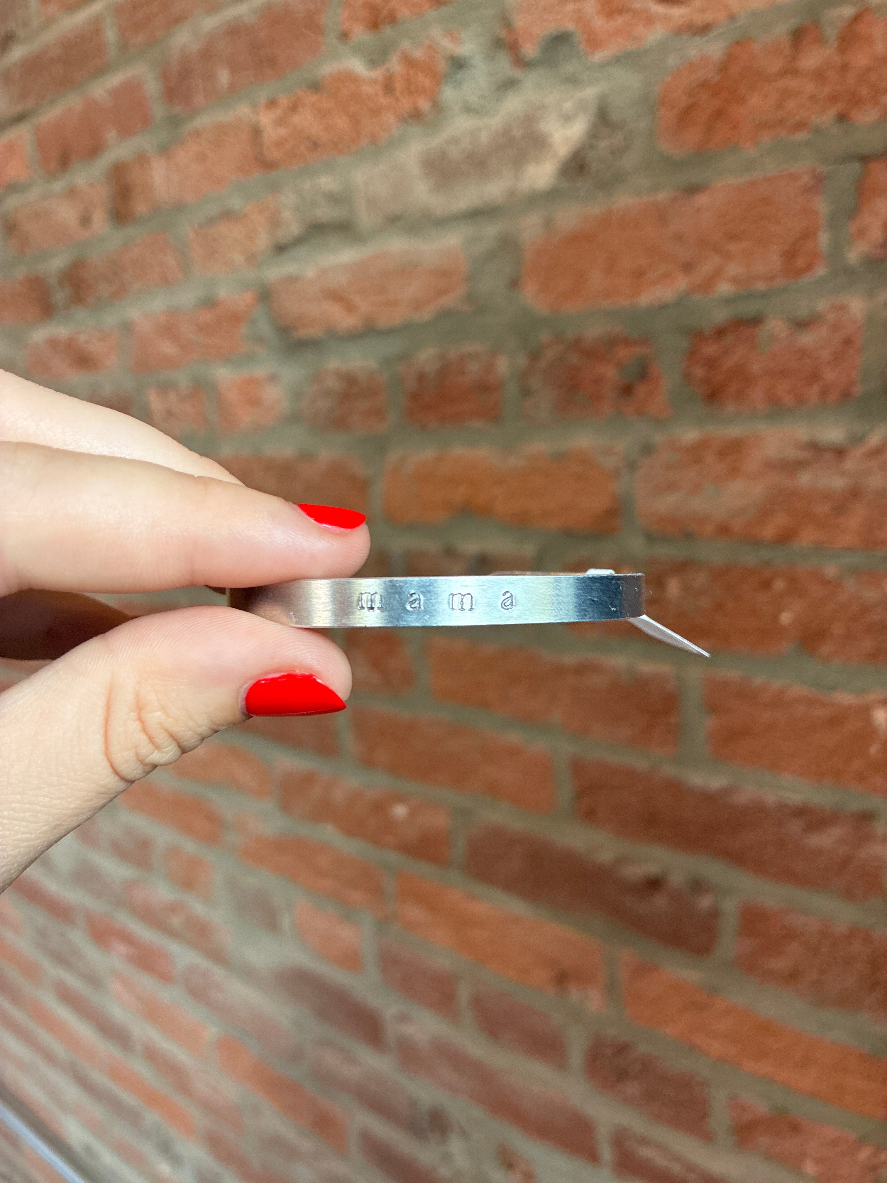 Hand Stamped Bracelet