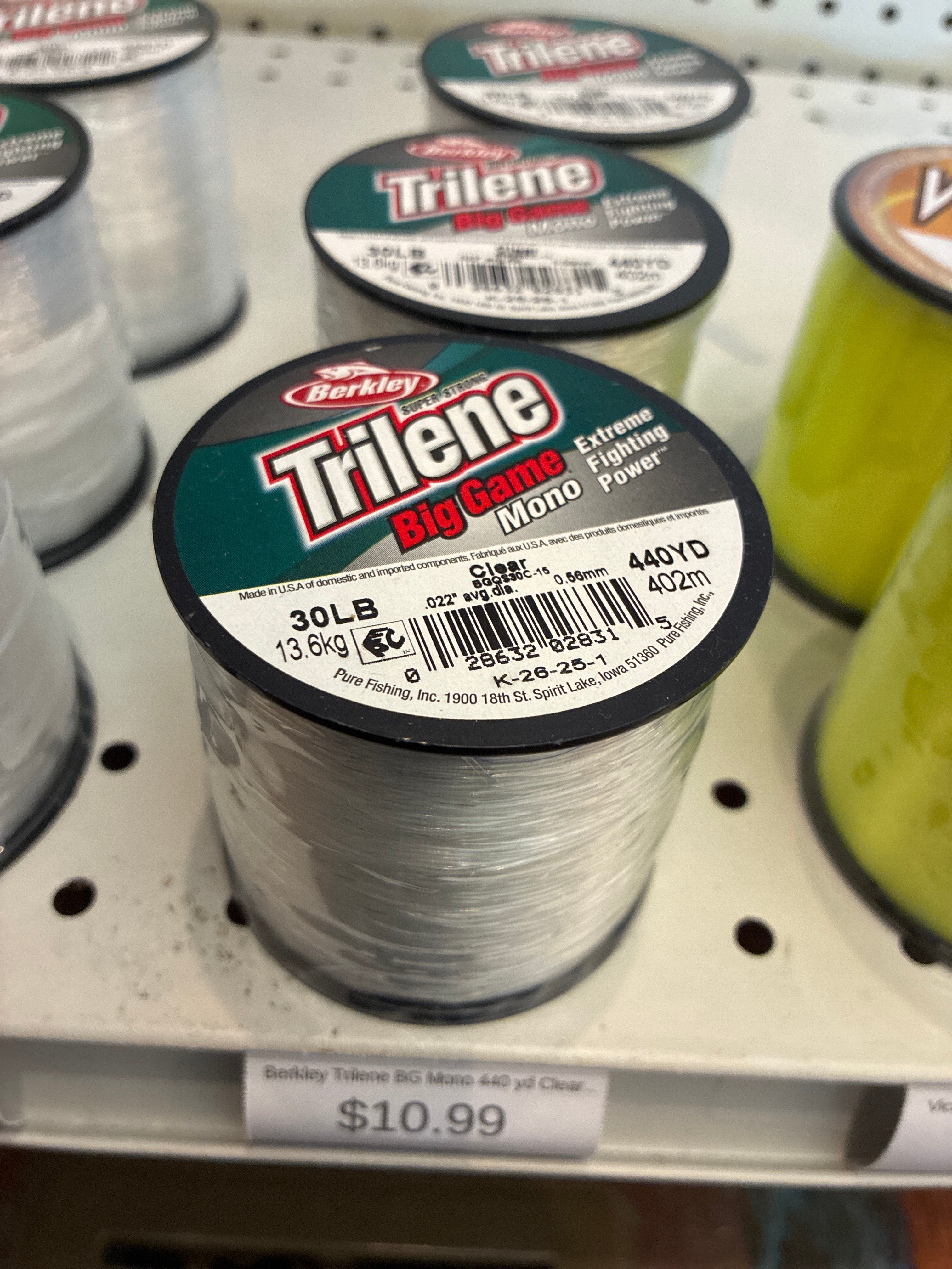 Berkley Trilene BG Mono 440 yd Clear 30 lb