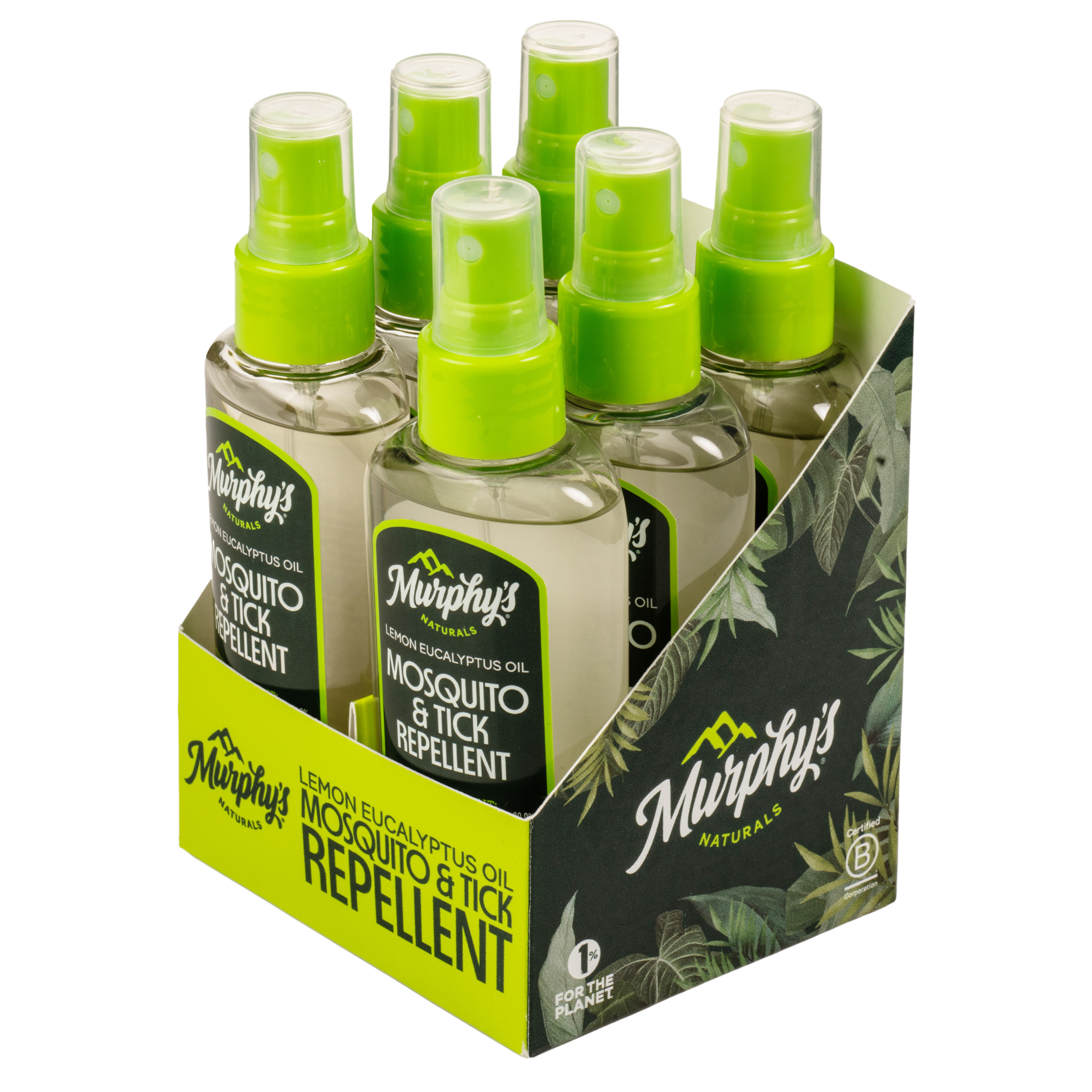 Mosquito and Tick Repellent Spray (4oz) - Display of 6