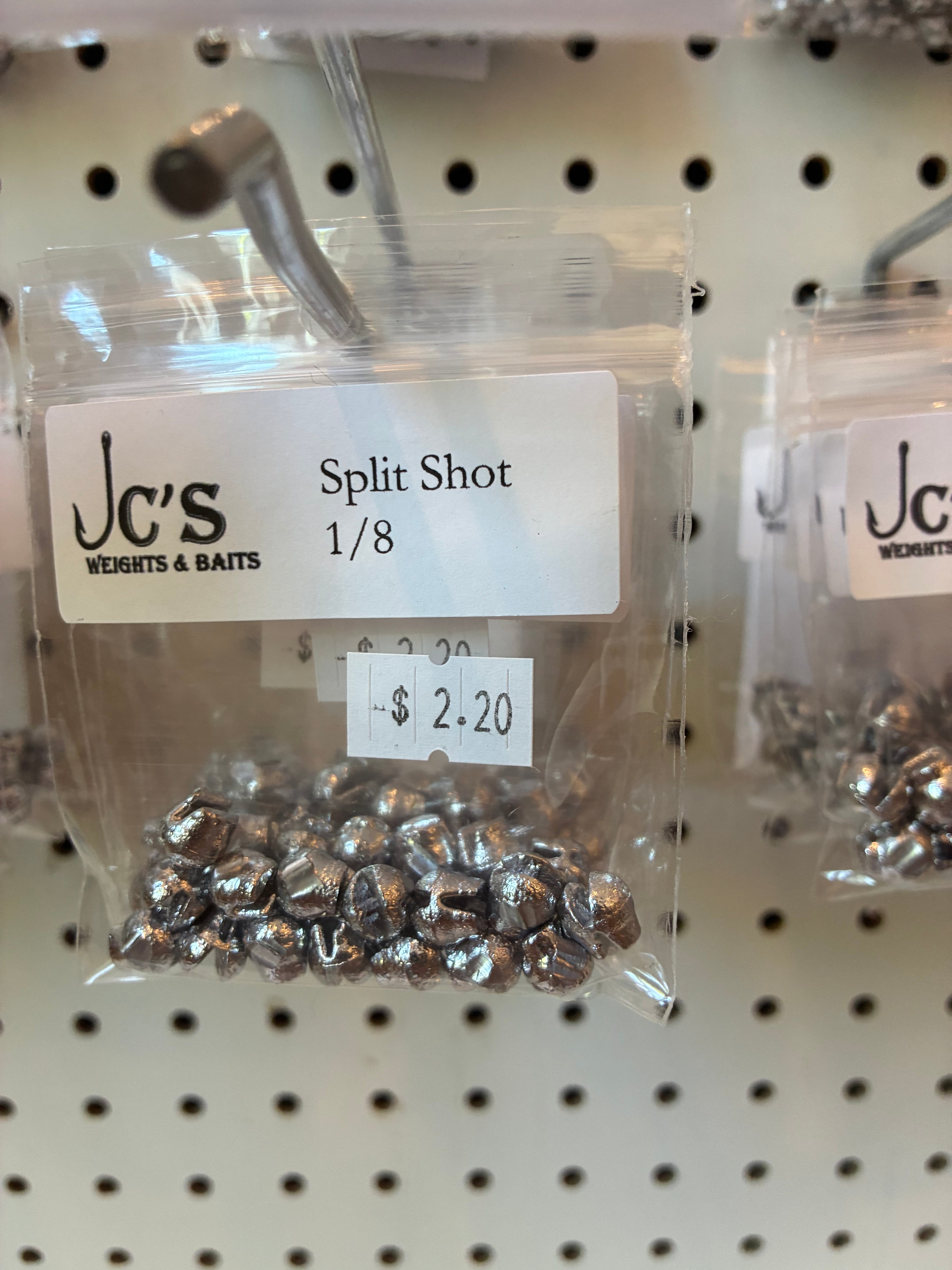 JC Weights 1/8 Split Shot