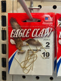 EA Aberdeen Light Wire #2 Gold 10pk