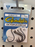 Gamakatsu Oct Circle Offset 3/0 NSB 6pk