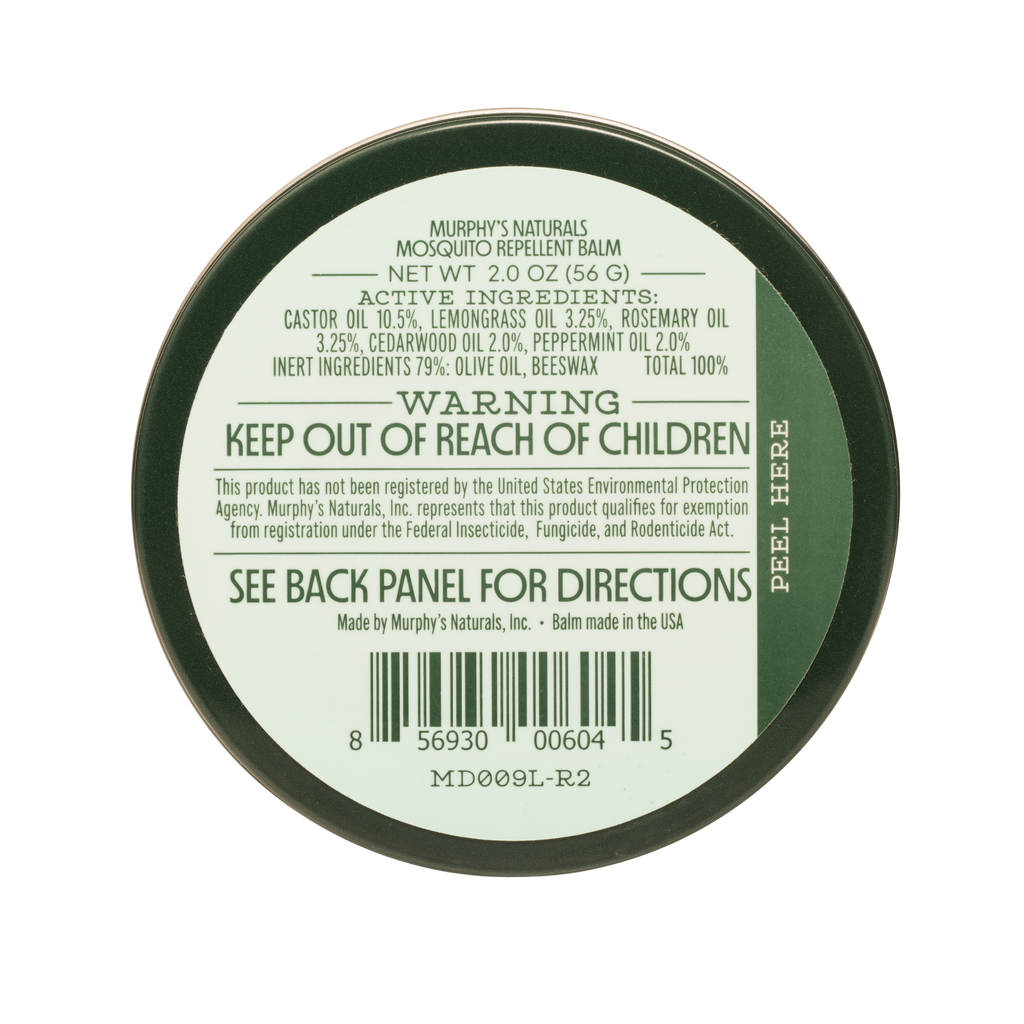 Mosquito Repellent Balm Tins (2oz) - Display of 12