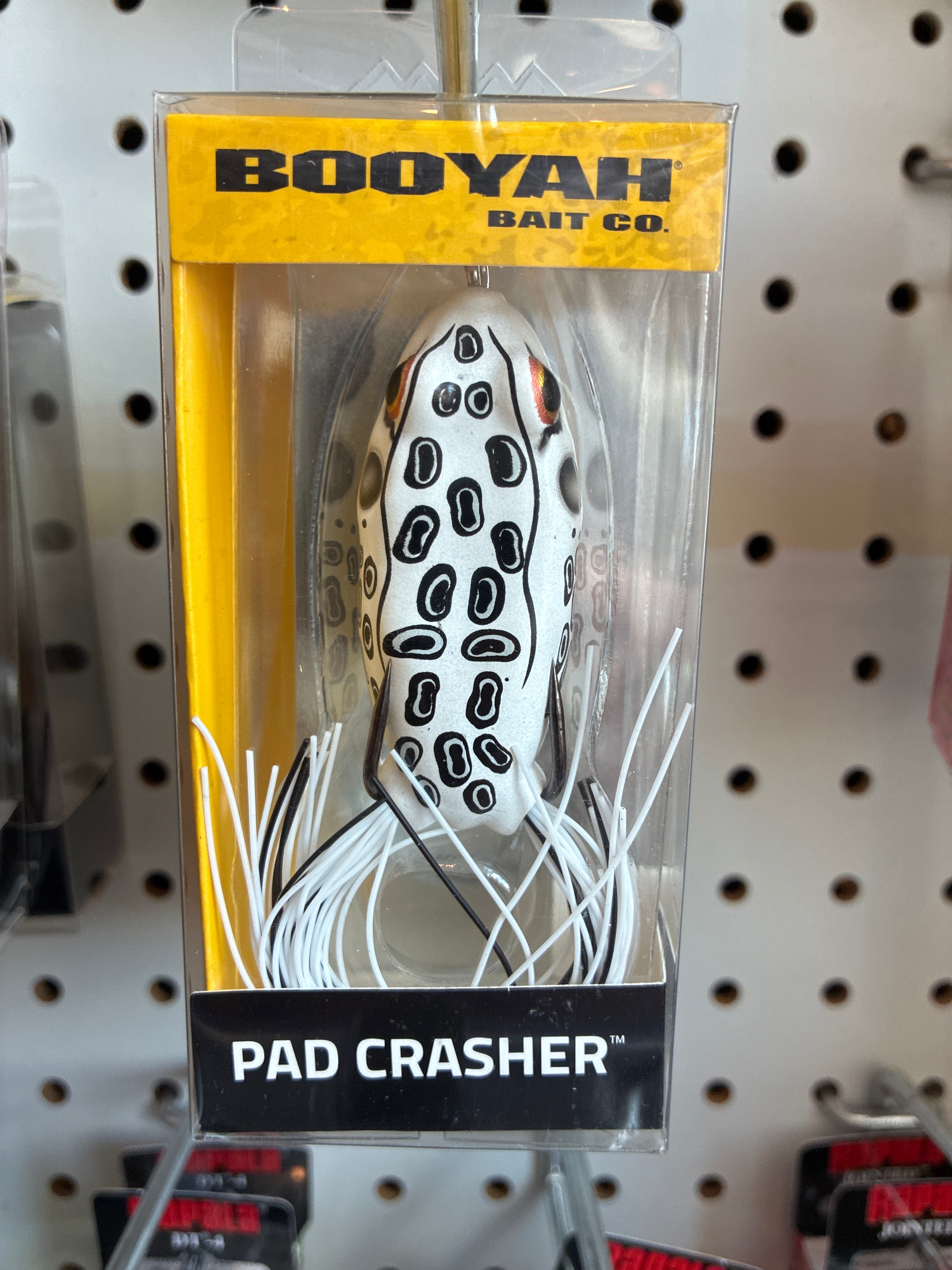 Booyah Pad Crasher 2.5'' Albino Frog 1pk