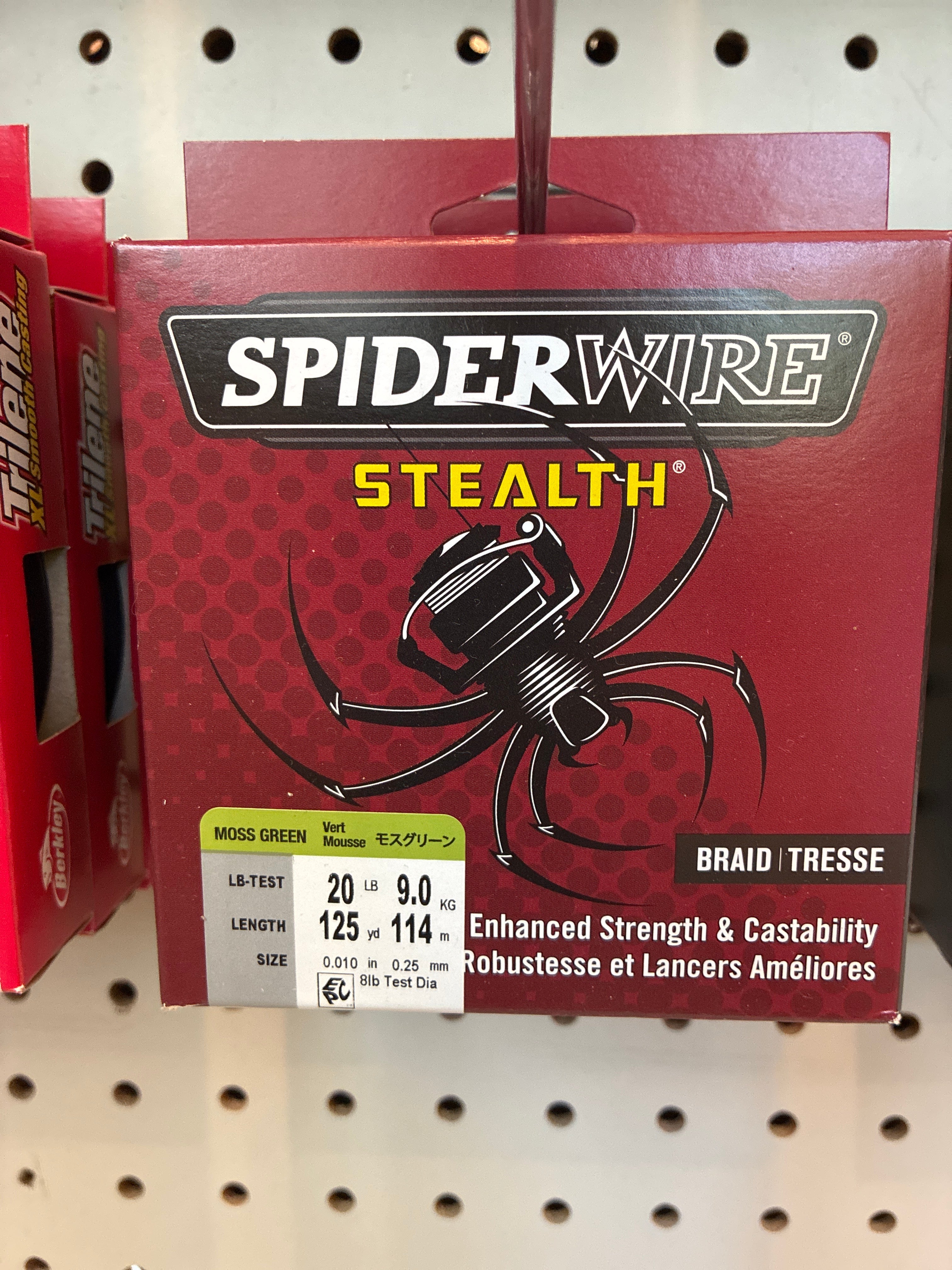 SpiderWire Stealth 125 yd Moss Green 20 lb