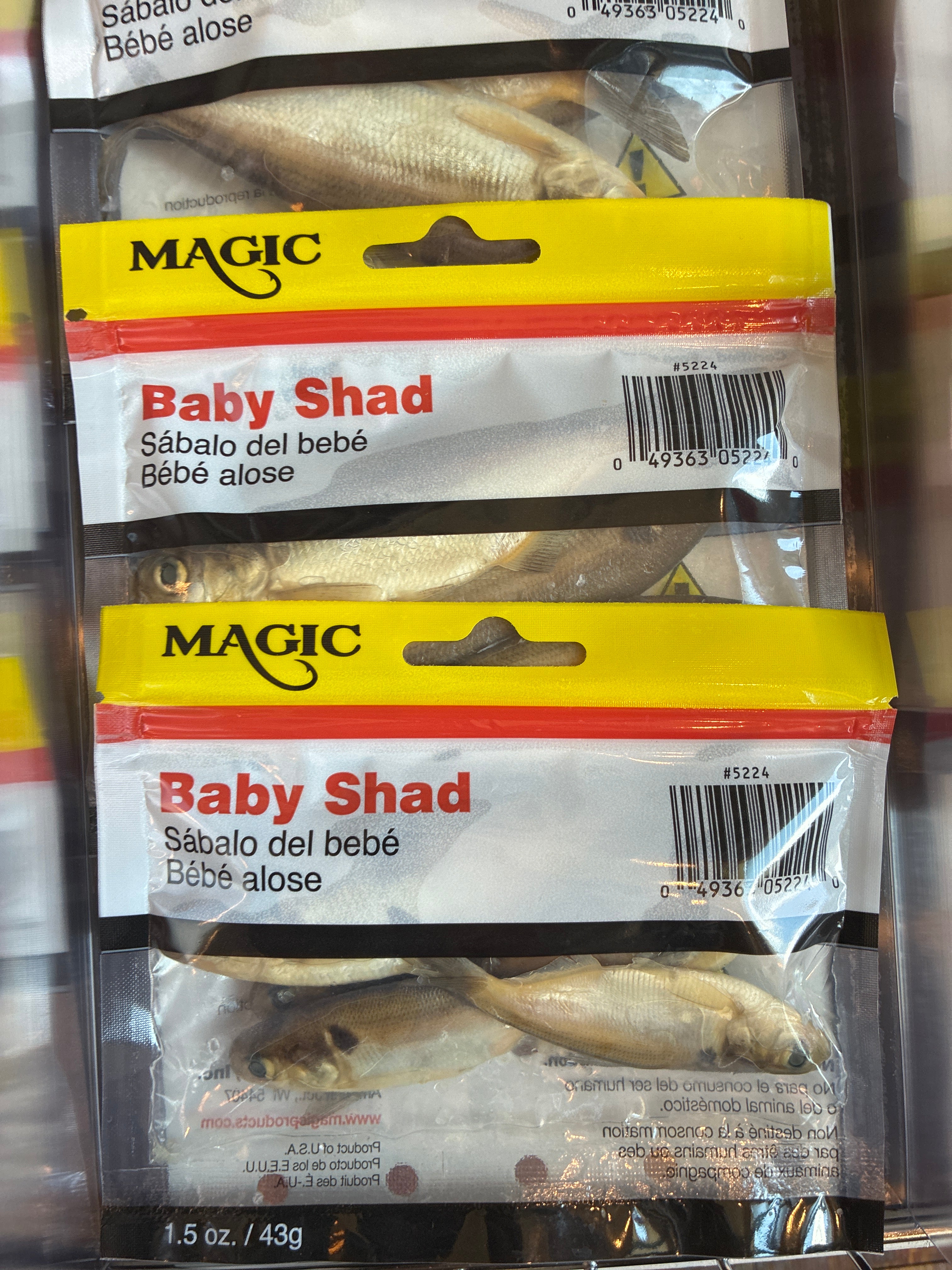 Magic Preserved Shad 1.5oz Natural