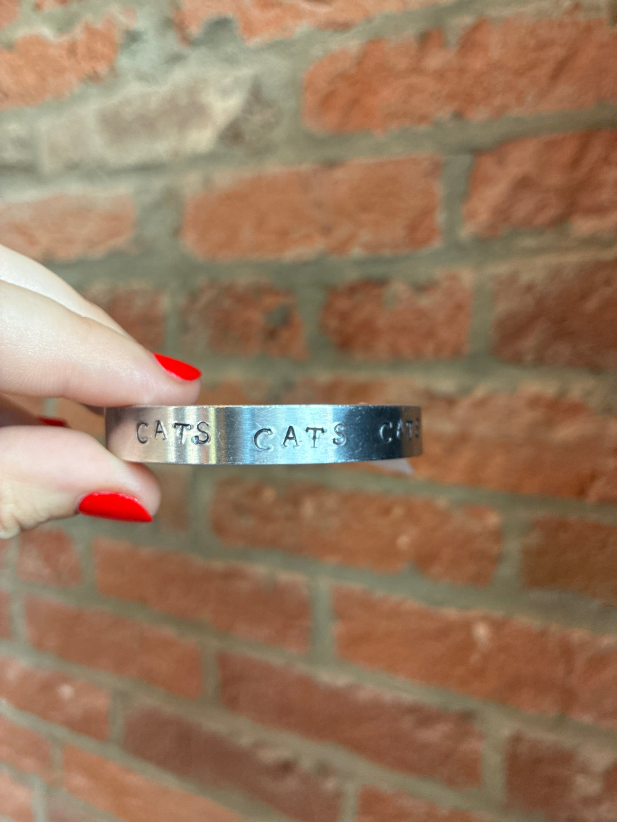 Hand Stamped Bracelet
