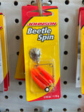 Johnson Beetle Spin 1/16oz 1.1'':N Fire Org Crwf