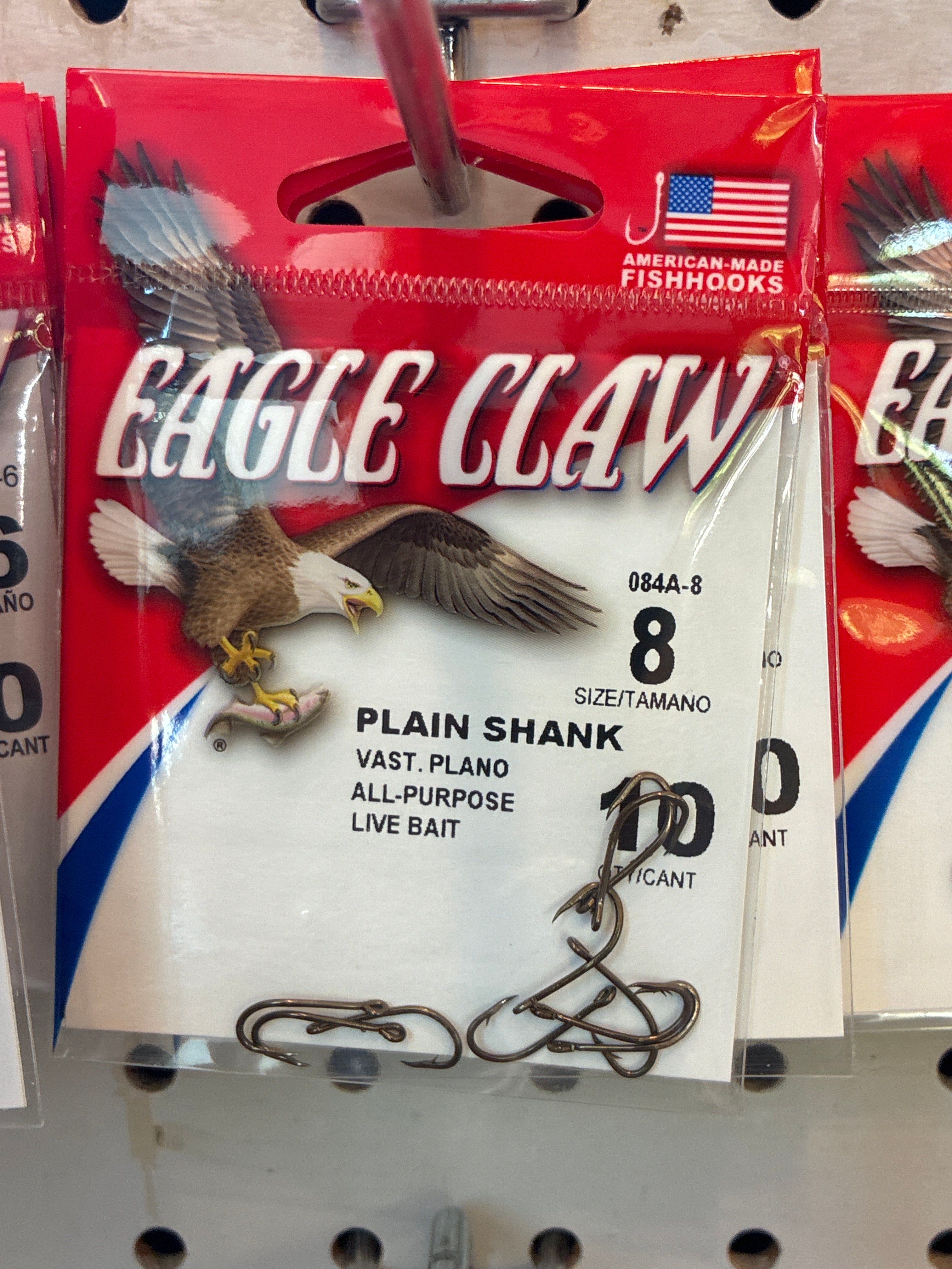 EA Plain Shank Offset #8 Bronze 10pk