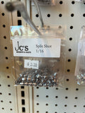 JC Weights 1/16 Split Shot