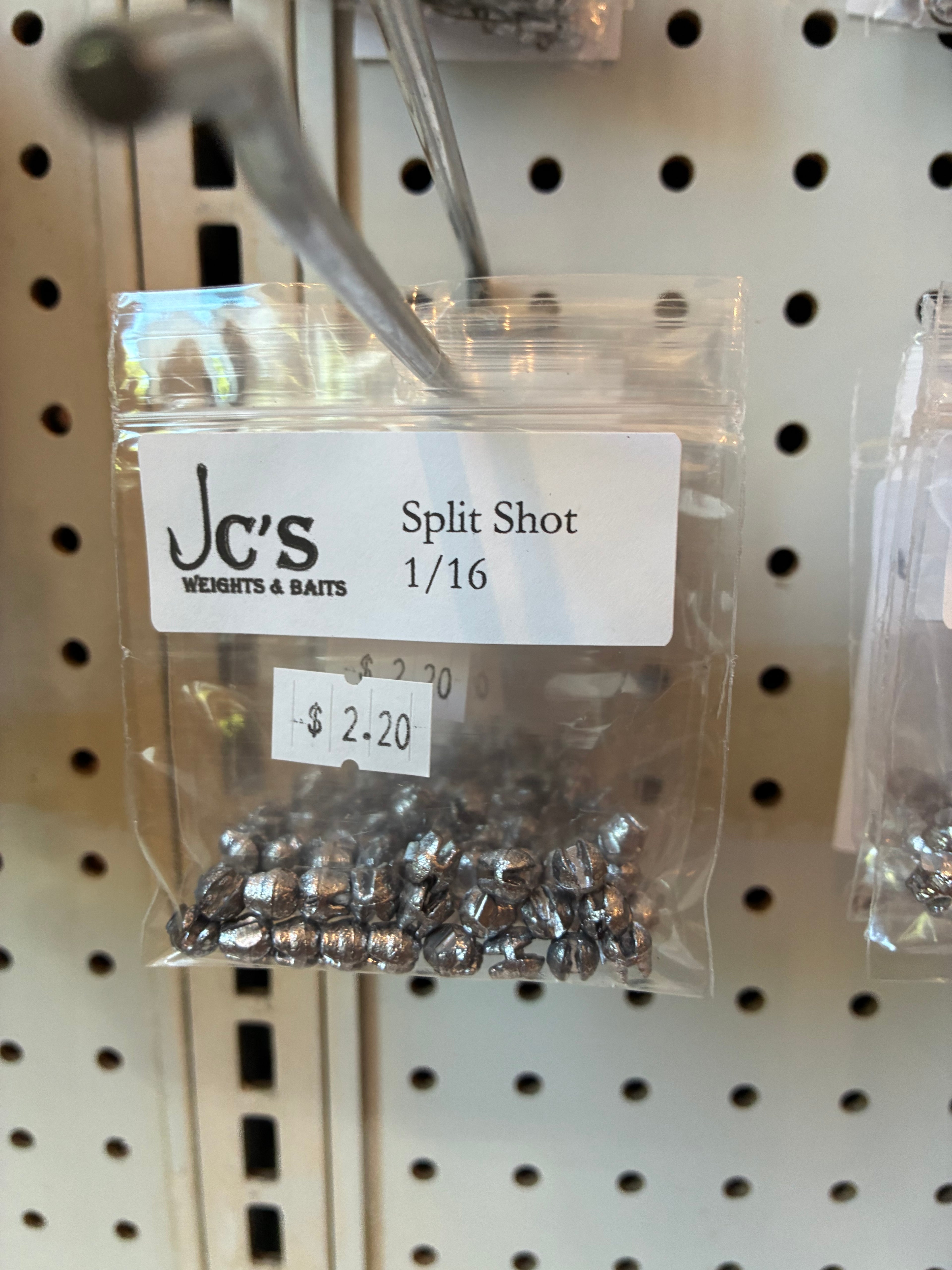 JC Weights 1/16 Split Shot