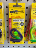 IKE-CON Weedless 6.25'' Grape/Glow Tail 1pk