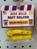 Magic Bait Hog Wild Tube Bait Holder Yellow 2pk