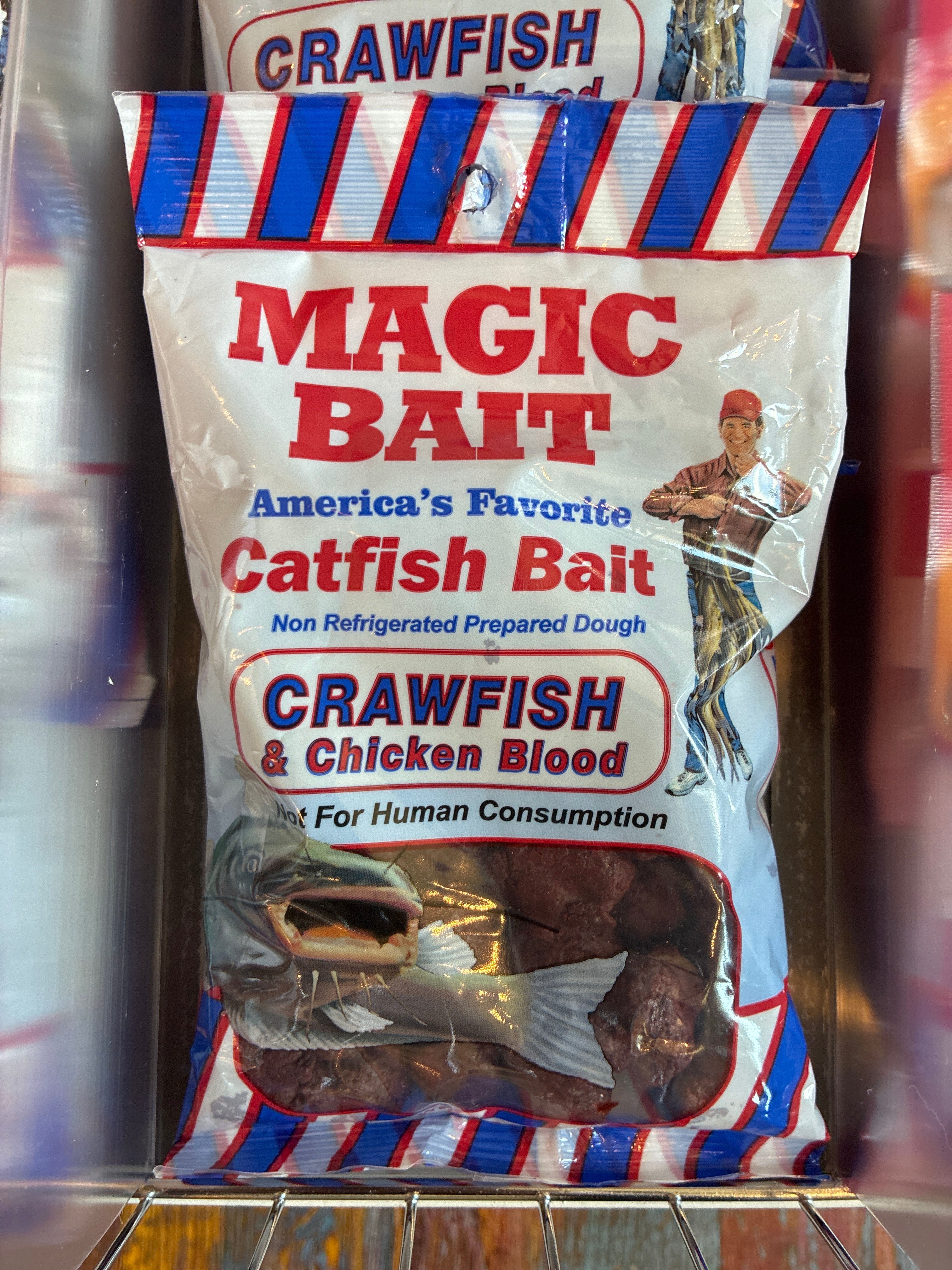 Magic Bait Catfish Dough Cubes 7oz  Crawfish