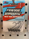 Z Man Finesse ShroomZ 1/10oz Green Pumpkin 5pk