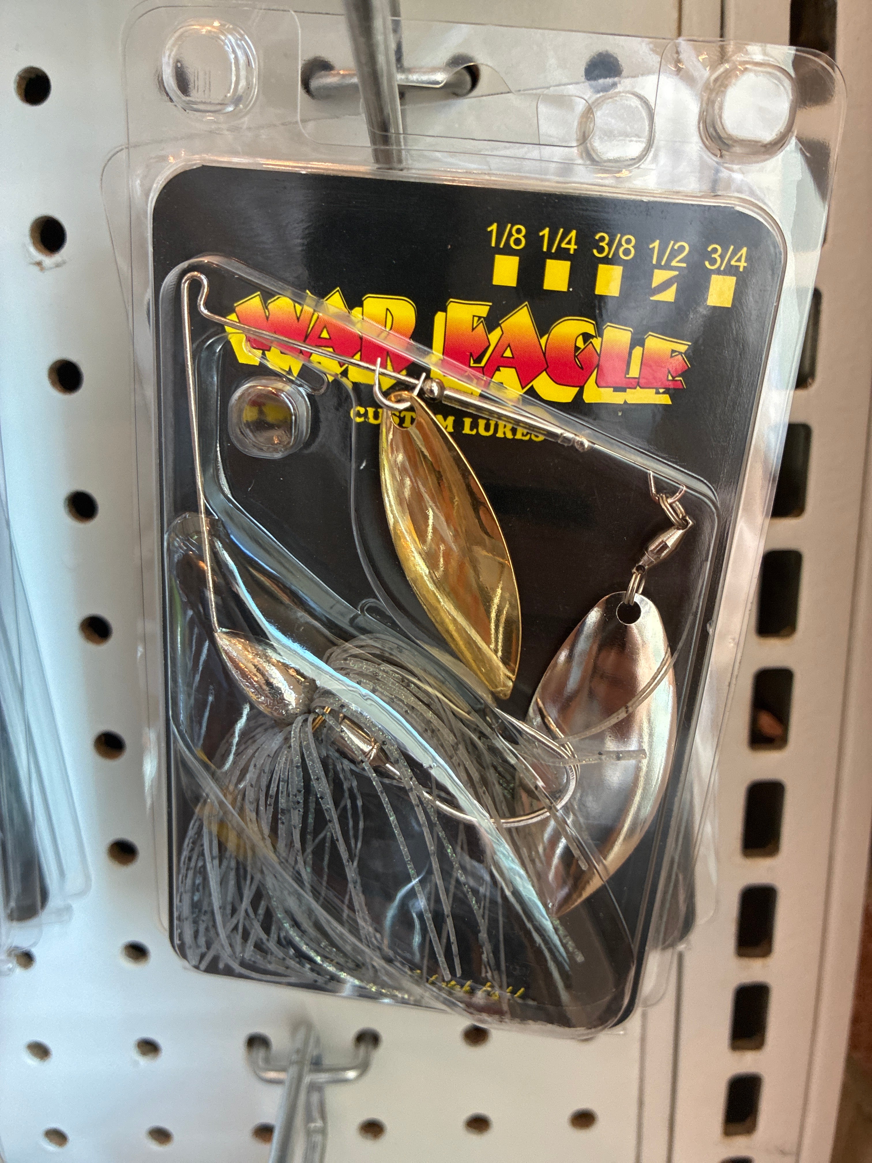 War Eagle Spinnerbait 1/2oz #2Willow Nickel Mouse
