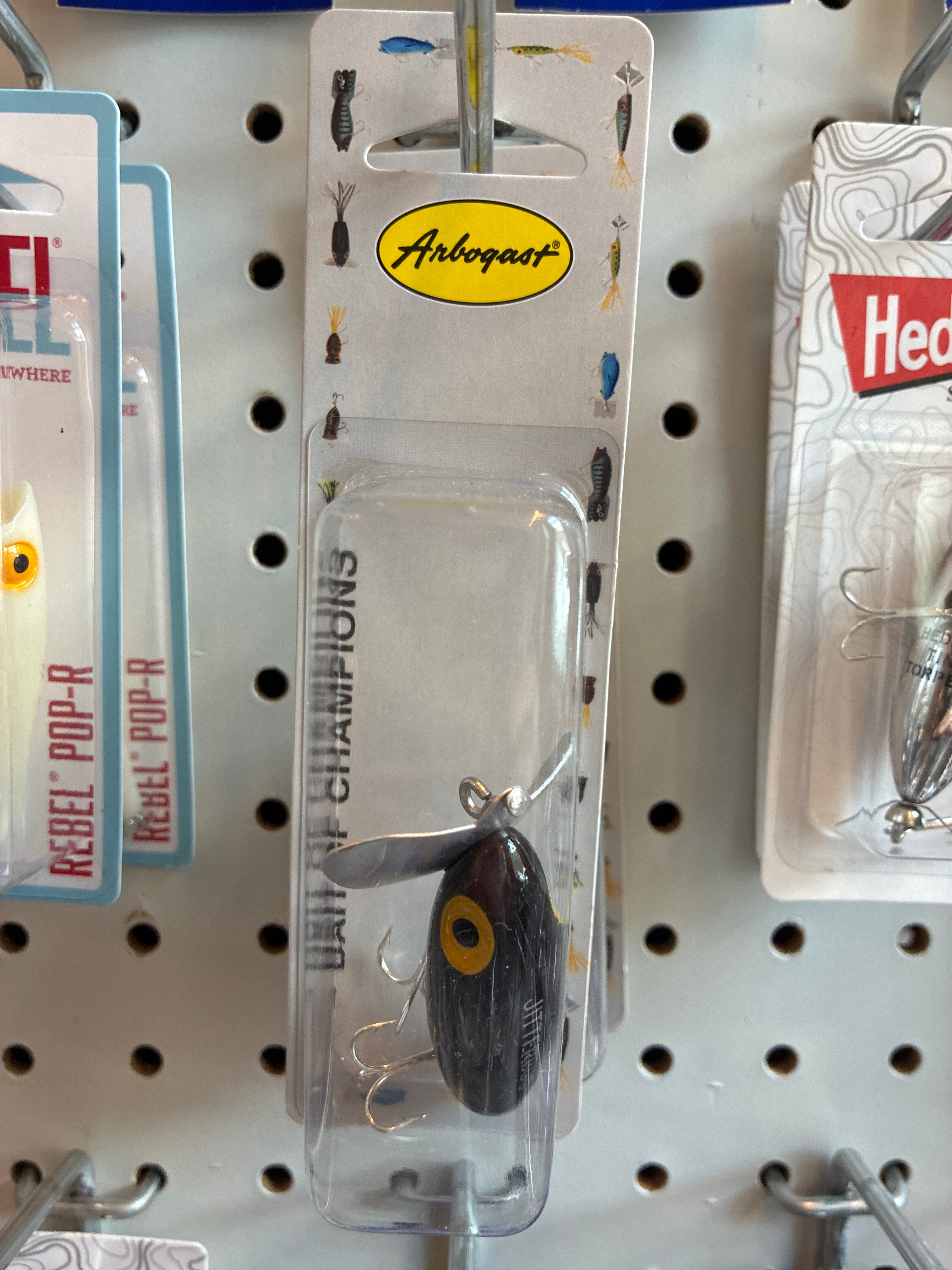 Arbogast Jitterbug 3/8oz 2.5'' Black – Franklin Outdoor Supply