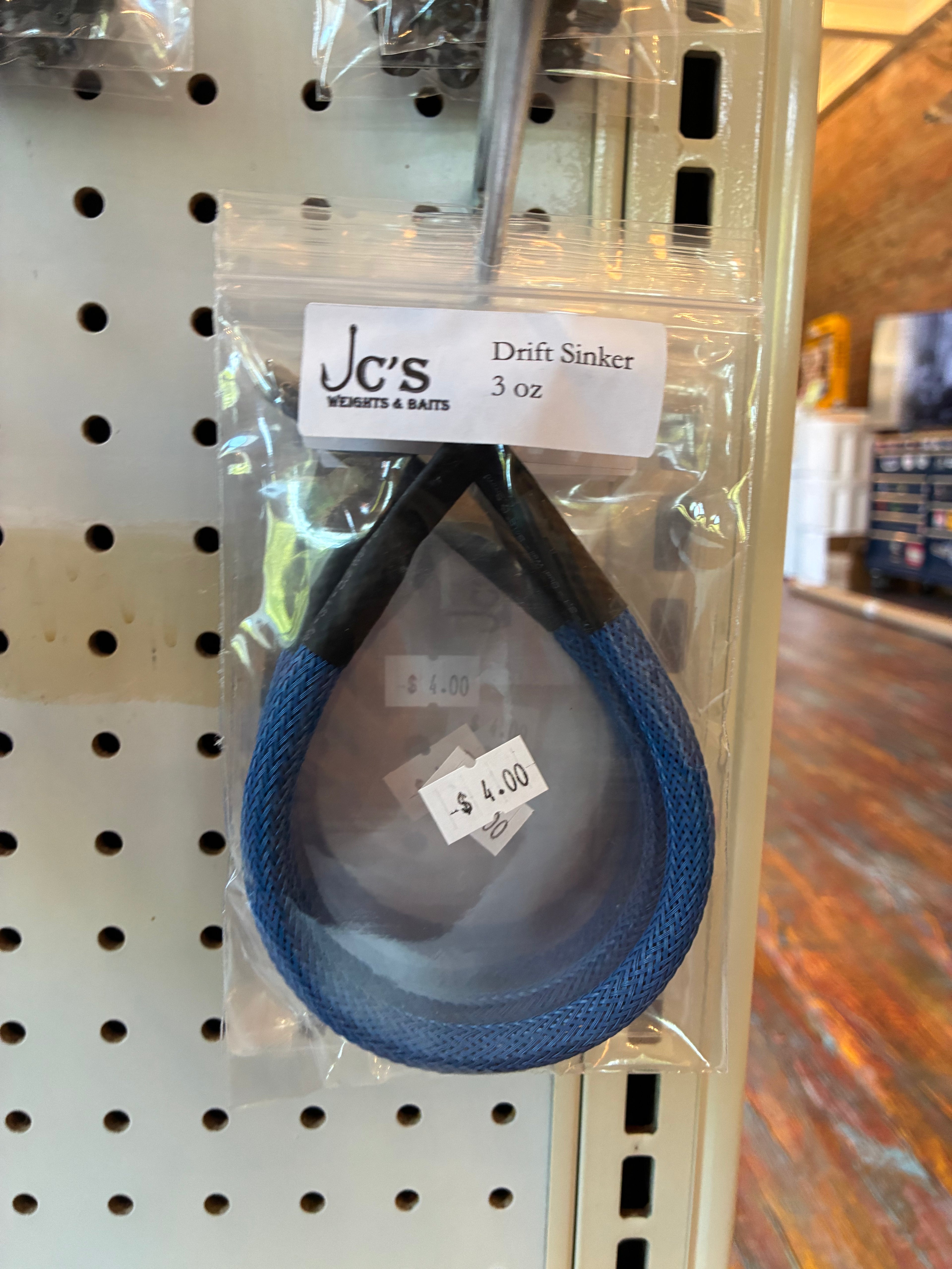 JC Weights 3oz Drift Sinker