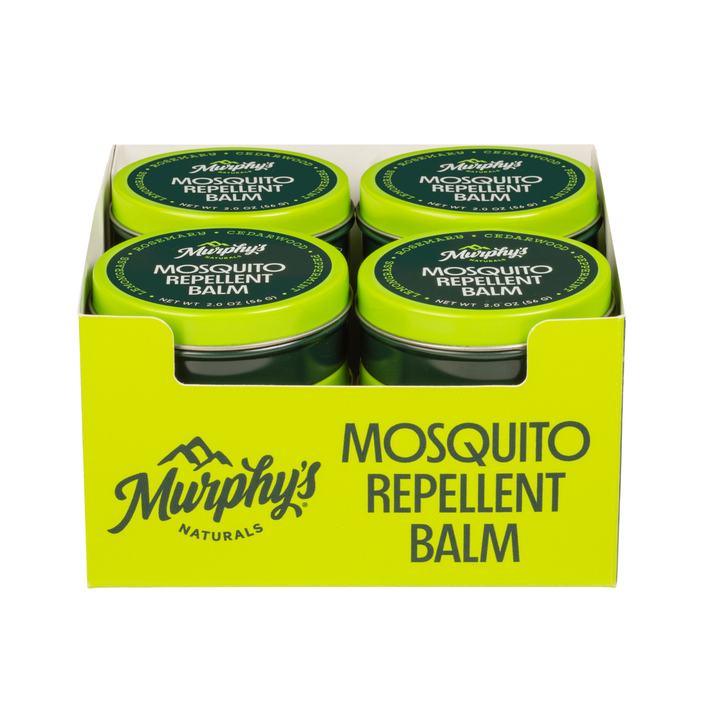 Mosquito Repellent Balm Tins (2oz) - Display of 12