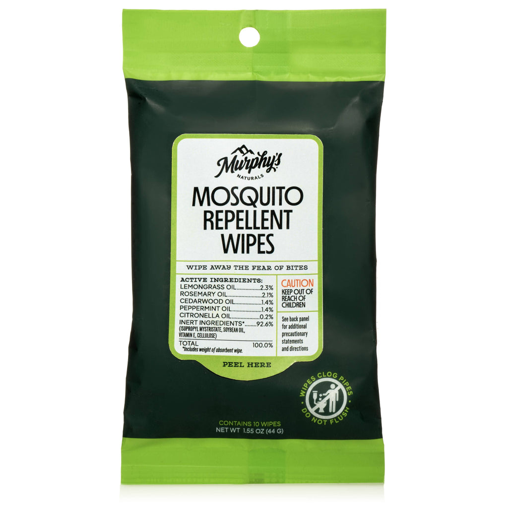 Mosquito Repellent Wipes - Display of 6